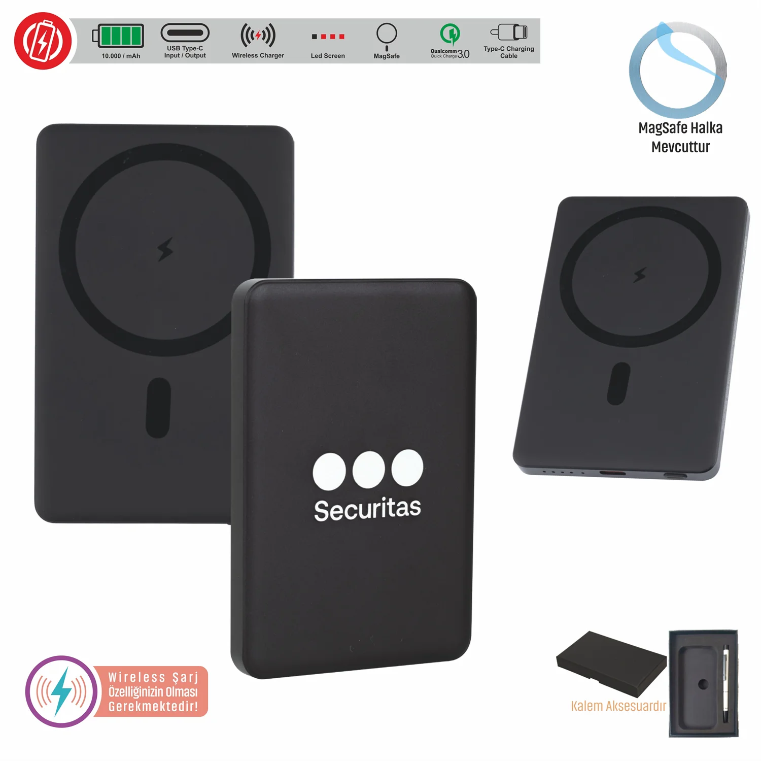 Magsafe Wireless POWERBANK 5.000 mAh
