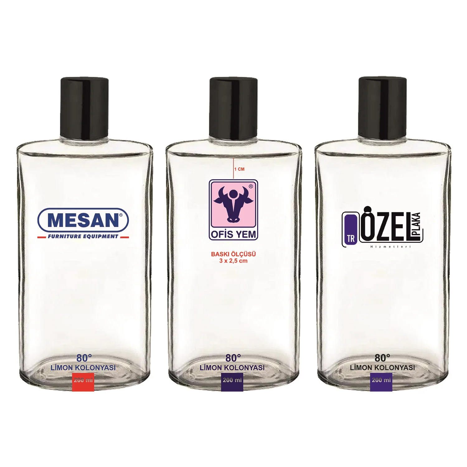 DEZENFEKTAN & KOLONYA CAM ŞİŞE 200 ML