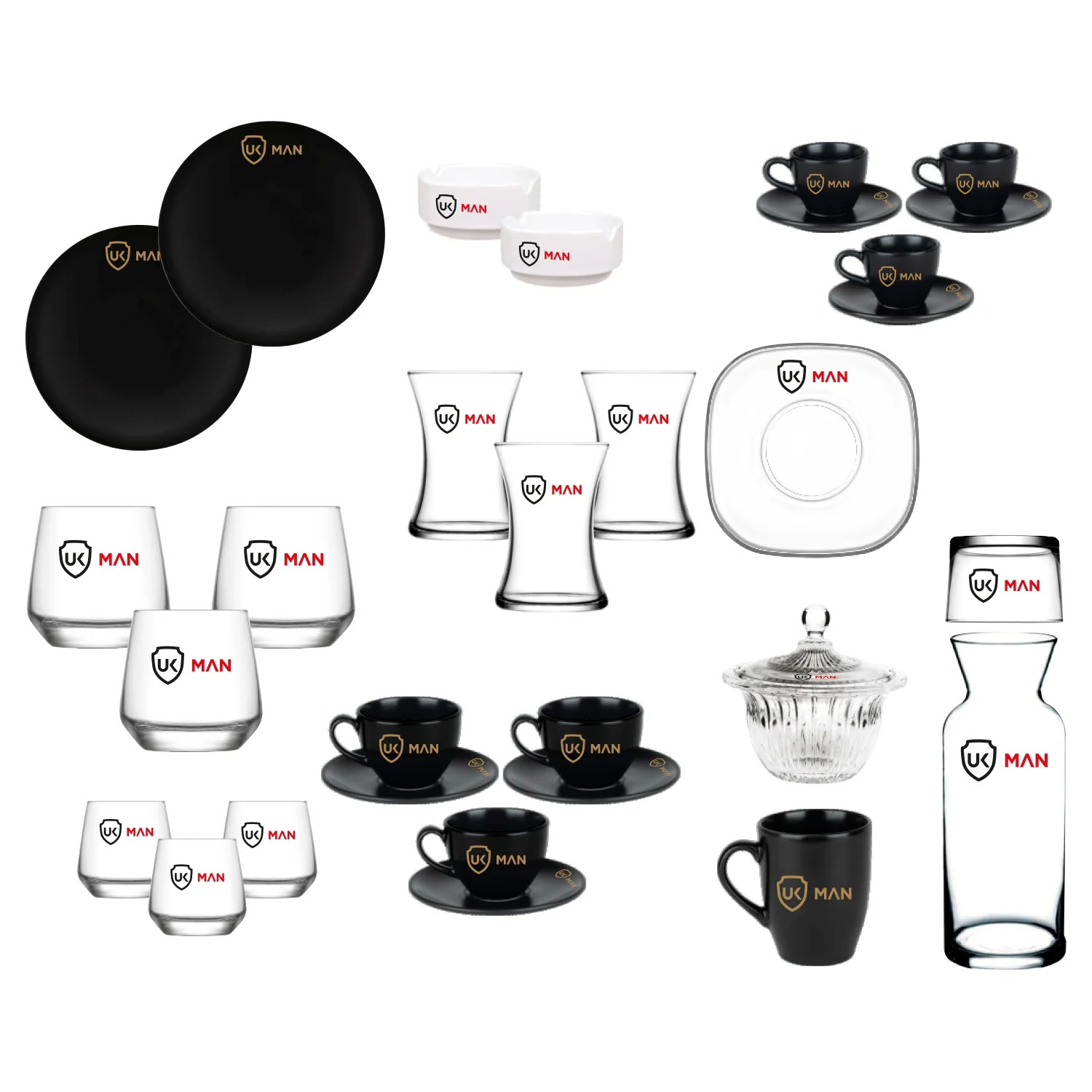 BLACK DİAMOND 140 PARÇA OFİS SETİ