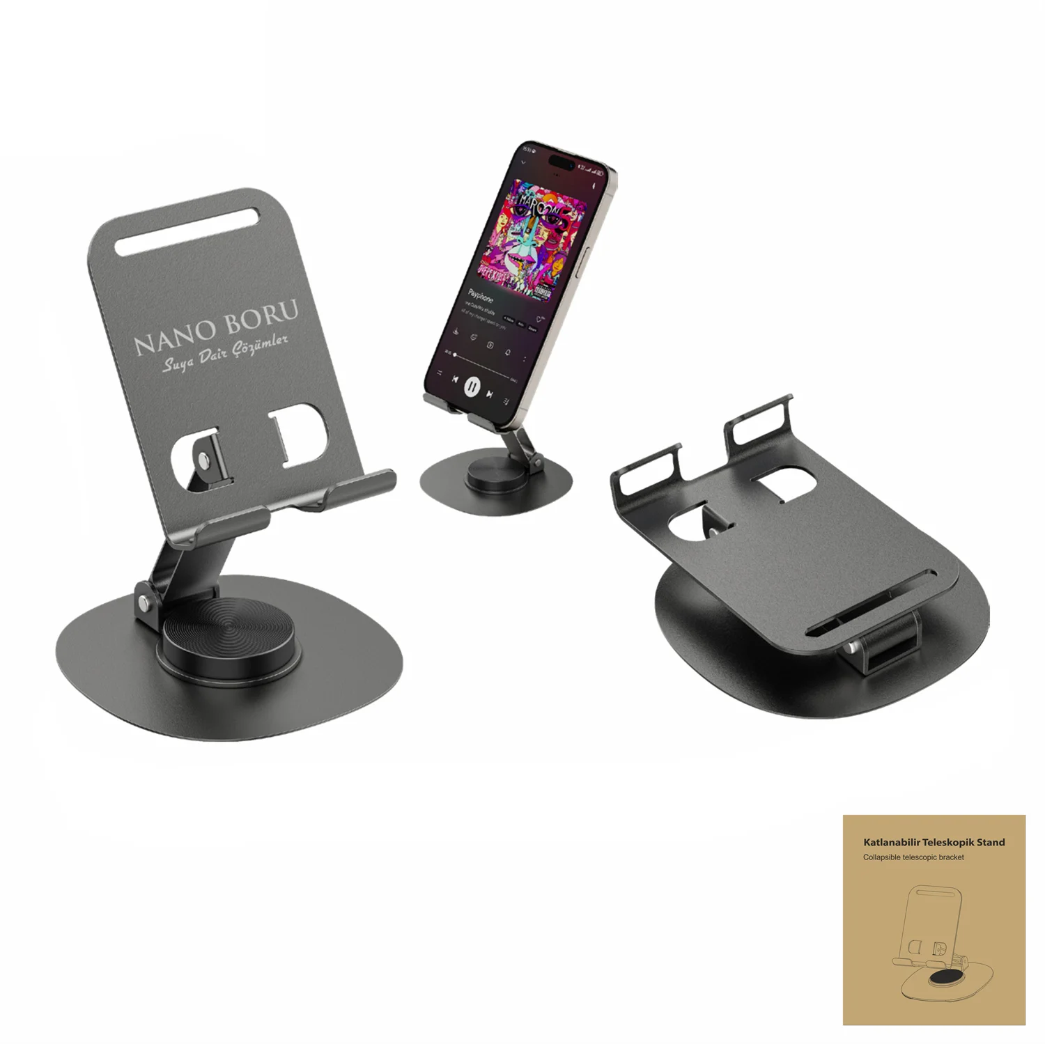 METAL TELEFON STANDI