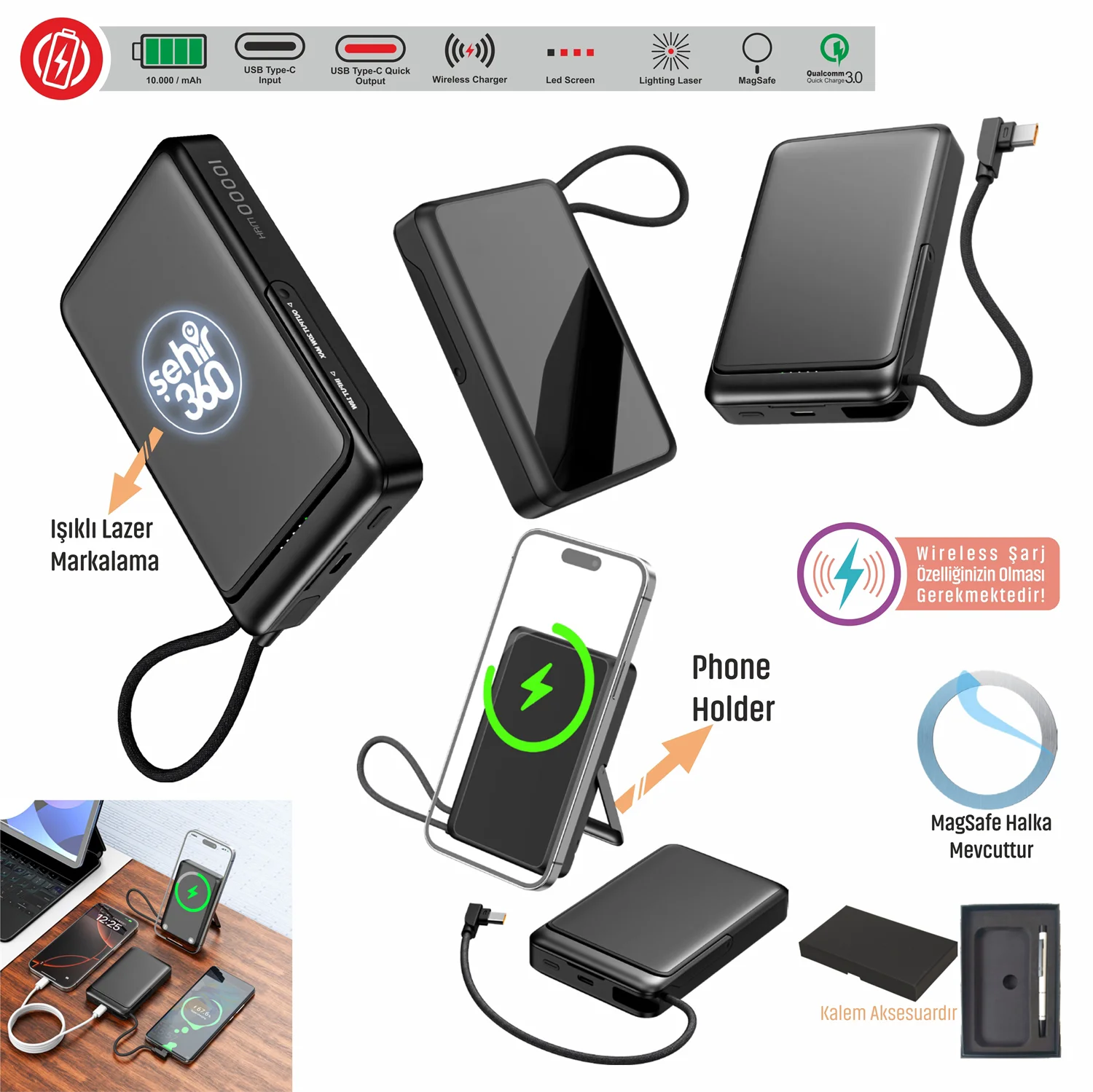 Plastik Kasa Powerbank 10000 Mah