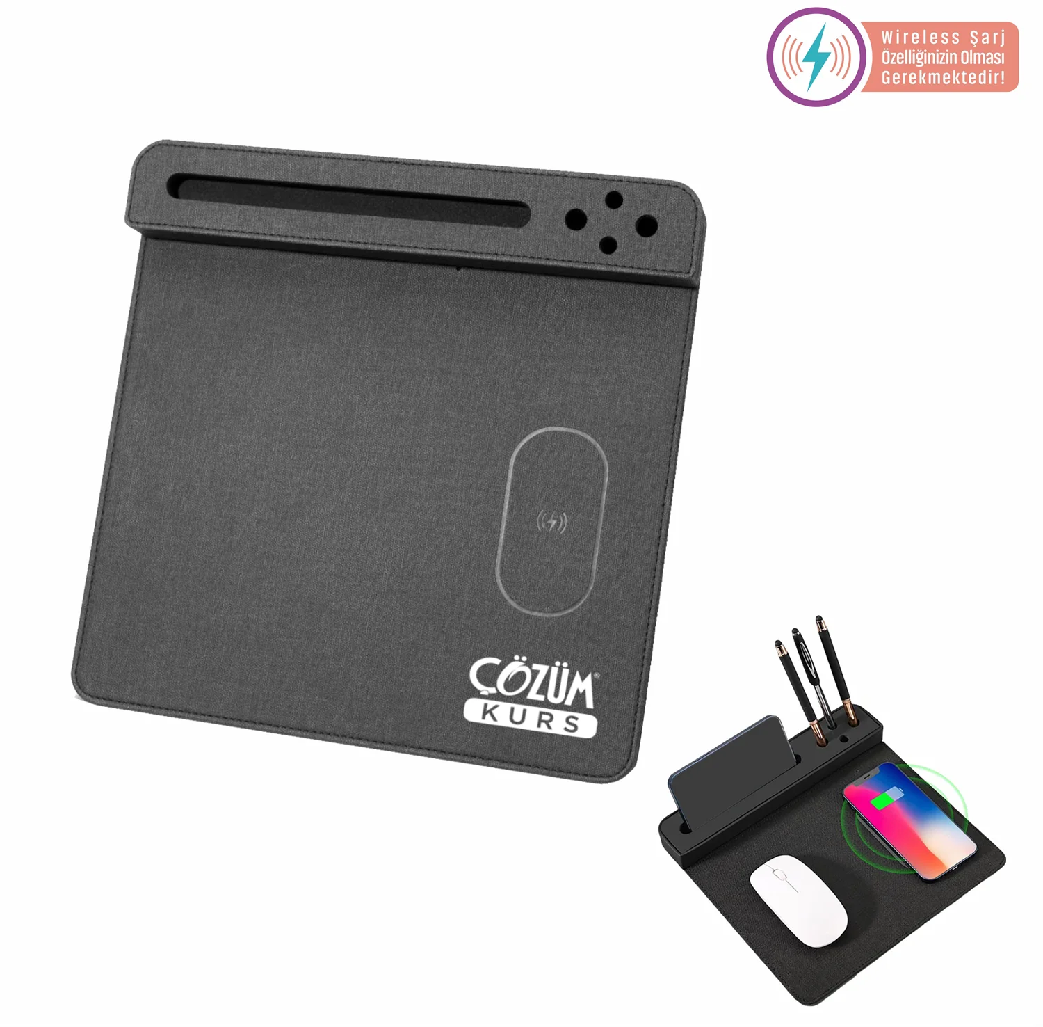 Wireless Şarjlı Mousepad 15W