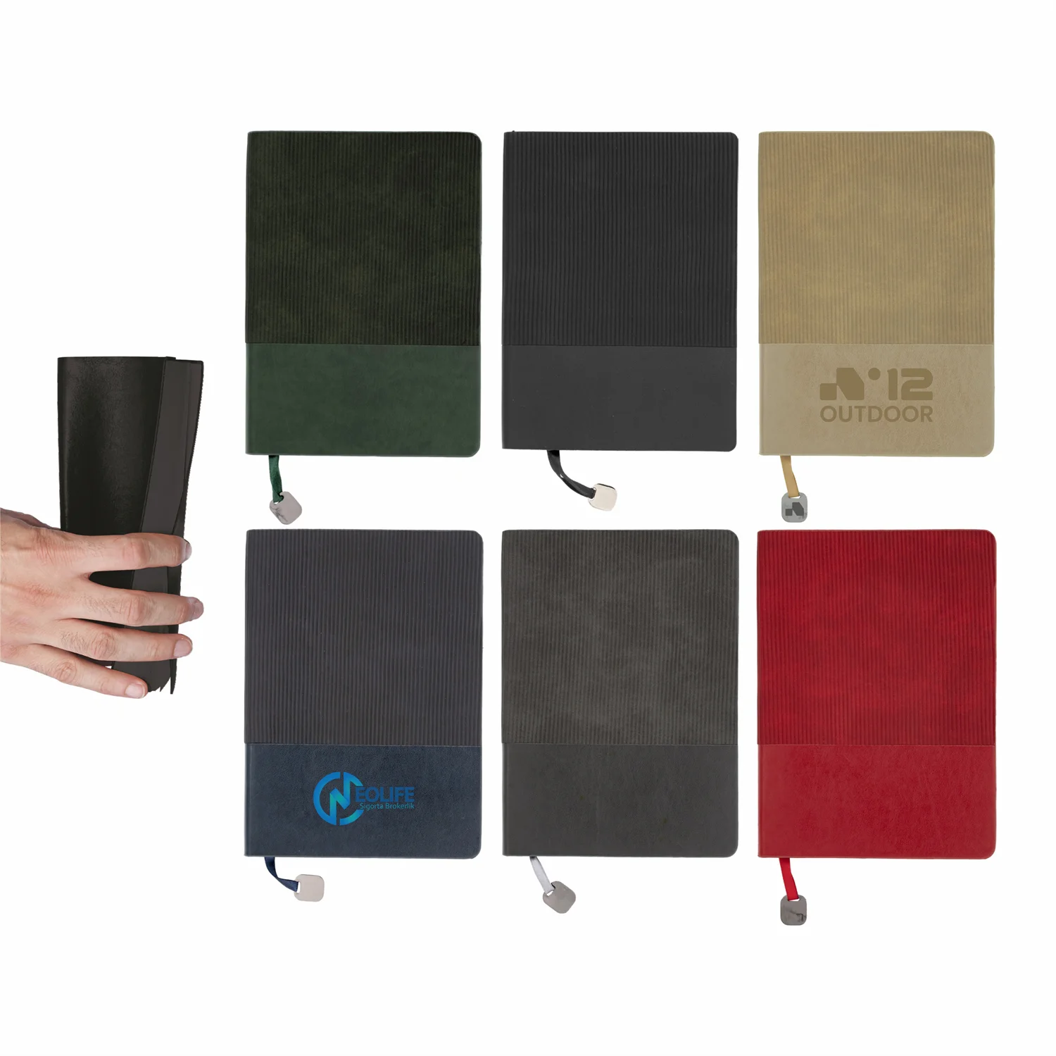 Yumuşak Kapak Termo Deri Defter 15.5 x 21.5