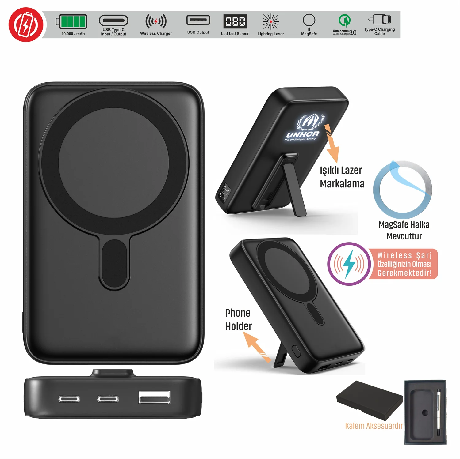 Magsafe Wireless POWERBANK 10.000 mAh