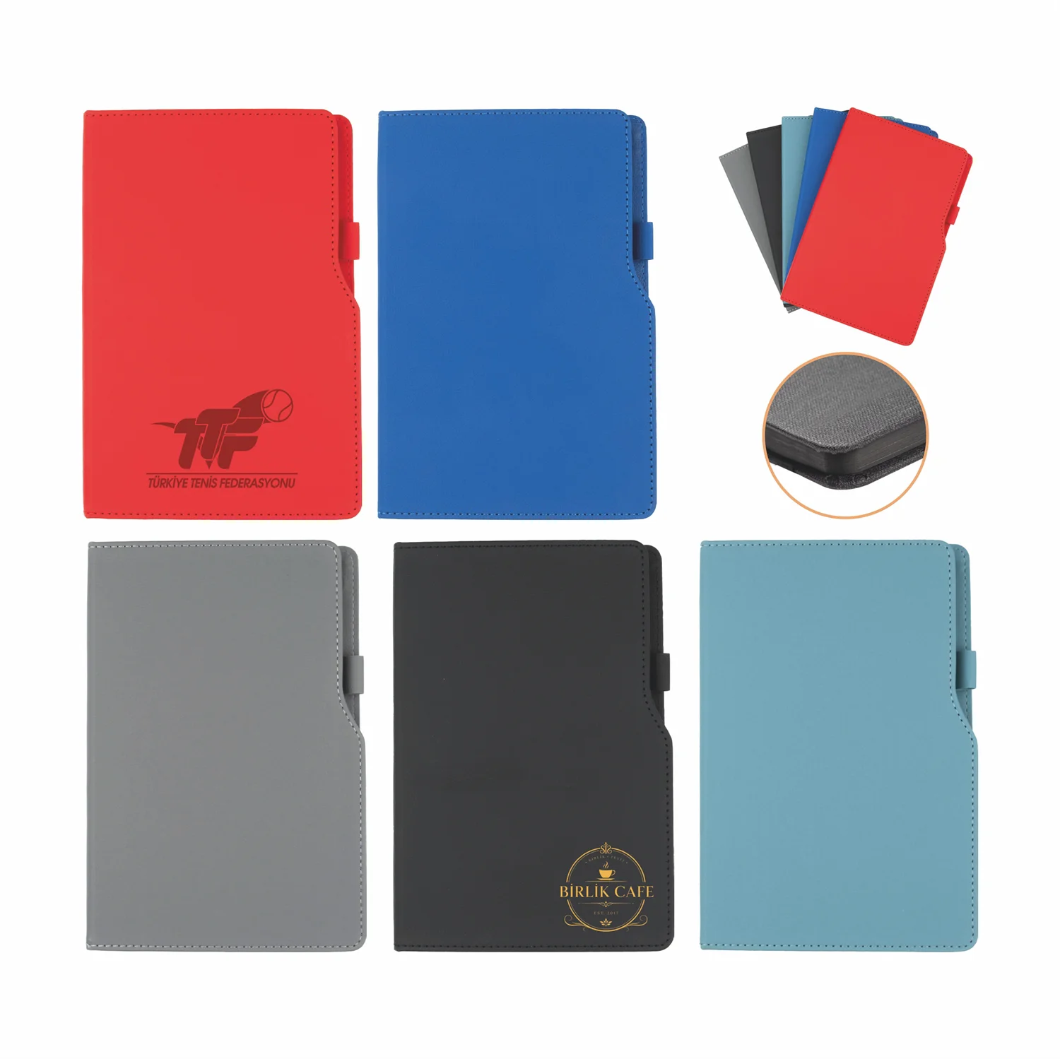 TERMO DERİ DEFTER 15 x 21 cm