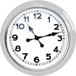 METAL ÇERÇEVE  DUVAR SAATİ 50.5 CM
