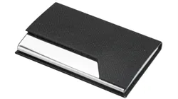 DERİ-METAL KARTVİZİTLİK