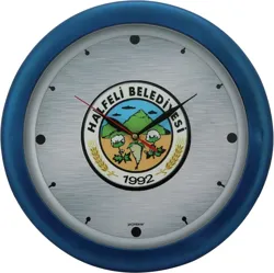 PLASTİK ÇERÇEVE ÇEMBERLİ DUVAR SAATİ 38 CM