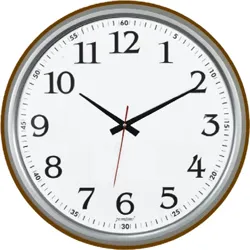 PLASTİK ÇERÇEVE  DUVAR SAATİ 46 CM