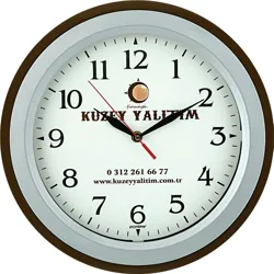 PLASTİK ÇERÇEVE  DUVAR SAATİ 33 CM