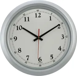 PLASTİK ÇERÇEVE ÇEMBERLİ DUVAR SAATİ 38 CM