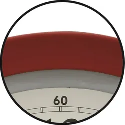 PLASTİK ÇERÇEVE ÇEMBERLİ DUVAR SAATİ 38 CM